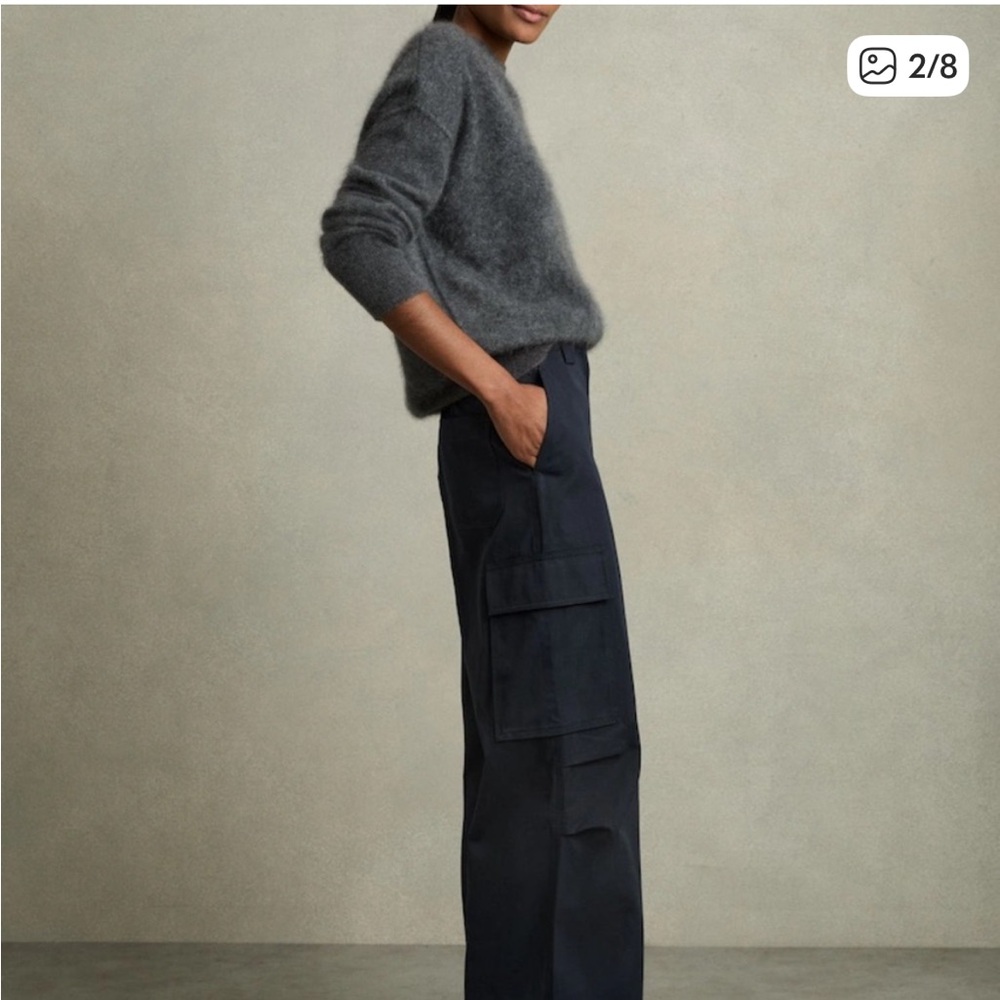 Reiss NWT: Navy Cargo Pants